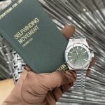 Đồng Hồ Audemars Piguet Royal Oak 15510ST Rep 11 Green Dial 41mm (1)