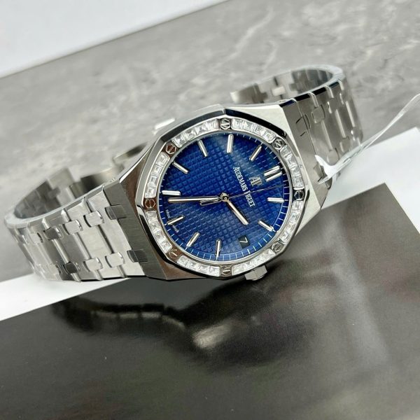 Đồng Hồ Audemars Piguet Royal Oak Đính Kim Moissanite AP15500 41mm (2)