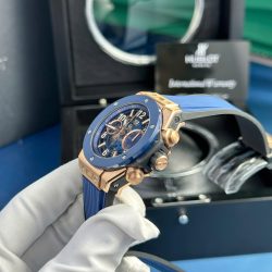 Đồng Hồ Hublot Big Bang Unico Replica 11 Cao Cấp Màu Xanh Dương 44mm (2)