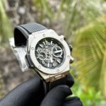 Đồng Hồ Hublot Big Bang Unico Titanium Replica 11 Màu Đen 44mm (1)