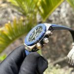 Đồng Hồ Hublot Big Bang Unico Titanium Replica 11 Màu Xanh 44mm (6)