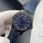 Đồng Hồ Hublot Classic Fusion Super Fake 11 Màu Xanh Blue 42mm (1)