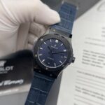 Đồng Hồ Hublot Classic Fusion Super Fake 11 Màu Xanh Blue 42mm (1)