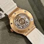 Đồng Hồ Hublot Độ Kim Cương Moissanite Màu Trắng 38mm (2)