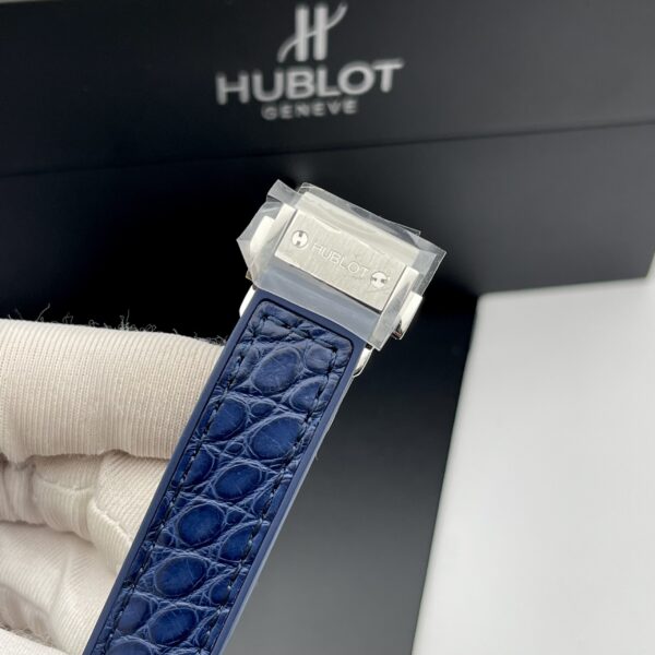 Đồng Hồ Hublot Nữ Classic Fusion Diamonds Màu Xanh Blue 33mm (3)