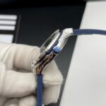 Đồng Hồ Hublot Nữ Classic Fusion Diamonds Màu Xanh Blue 33mm (3)