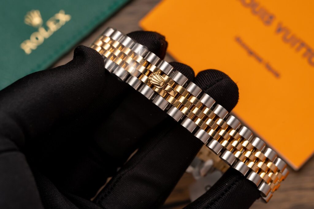 Đồng Hồ Nữ Rolex DateJust Replica 11 Bọc Vàng Thật 18K GMF 31mm (1)