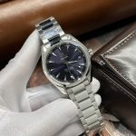 Đồng Hồ Omega Seamaster Replica 11 Mặt Xanh Sọc VSF (7)