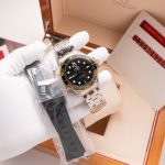 Đồng Hồ Omega Seamaster Replica 11 VS Factory Demi Gold (2)