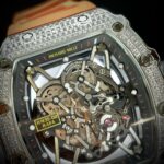 Đồng Hồ Richard Mille RM35-02 Đính Đá Nam Replica 11 44mm (1)