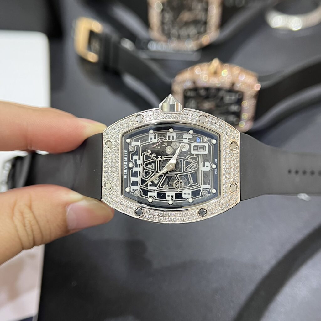 Đồng Hồ Richard Mille RM67-01 Replica 11 Đính Đá 40mm (4)