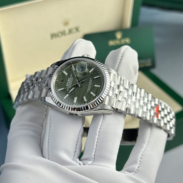 Đồng Hồ Rolex DateJust 126234 Replica 11 Mặt Cây Lá Xanh VSF (1)