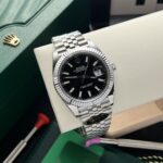 Đồng Hồ Rolex Datejust 126334 Rep 11 Mặt Đen Máy Clean 41mm (3)