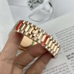 Đồng Hồ Rolex Day-Date Mặt Số Hồng Đính Đá EW Factory Nữ 31mm