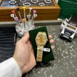 Đồng Hồ Rolex Day-Date Độ Kim Cương Moissanite EWF 40mm