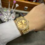Đồng Hồ Rolex Day-Date Độ Kim Moissanite Rep 11 40mm (2)