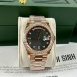 Đồng Hồ Rolex Day-Date Nam Mặt Xà Cừ Tím Nhà Máy TW 40mm (1)