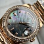 Đồng Hồ Rolex Day-Date Nam Mặt Xà Cừ Tím Nhà Máy TW 40mm (1)