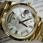 Đồng Hồ Rolex Day-Date Replica 11 Mặt Xà Cừ Nhà Máy TW 40mm
