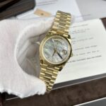 Đồng Hồ Rolex Day-Date Replica 11 Mặt Xà Cừ Nhà Máy TW 40mm