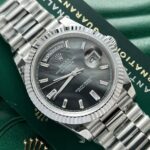Đồng Hồ Rolex Day-Date Replica 11 Nam Mặt Xà Cừ Tím 40mm (1)
