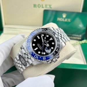 Đồng Hồ Rolex GMT-Master II 126710BLNR Rep 11 Batgirl Clean Factory 40mm (11)