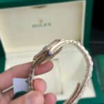 Đồng Hồ Rolex Nam Day-Date Super Fake 11 Ruby Mặt Chocolate EW 36mm (1)