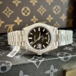 Đồng Hồ Rolex Nam Đính Kim Cương Moissanite Day-Date Rep 11 40mm (1)