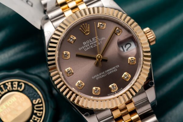 Đồng Hồ Rolex Nữ Bọc Vàng Datejust 278273 Replica 11 31mm