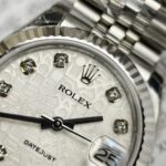 Đồng Hồ Rolex Nữ DateJust Mặt Số Vi Tính Super Fake EWF 31mm (1)