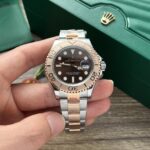 Đồng Hồ Rolex Yacht-Master Mặt Chocolate Fake Cao Cấp EW 40mm (1)