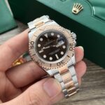 Đồng Hồ Rolex Yacht-Master Mặt Chocolate Fake Cao Cấp EW 40mm (1)