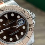Đồng Hồ Rolex Yacht-Master Mặt Chocolate Fake Cao Cấp EW 40mm (1)
