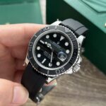 Đồng Hồ Rolex Yacht-Master Super Fake 11 Độ Mặt Vân Chải Xước 40mm