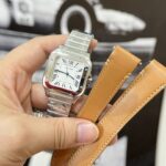 Đồng Hồ Cartier Santos WSSA0029 Replica 11 Nữ BCF 35mm (4)