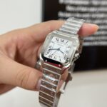 Đồng Hồ Cartier Santos WSSA0029 Replica 11 Nữ BCF 35mm (4)