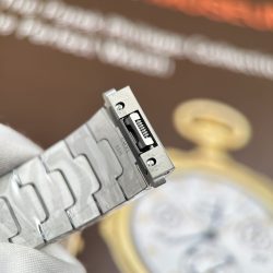Đồng Hồ Cartier Santos WSSA0029 Replica 11 Nữ Mặt Trắng Máy Thụy Sỹ Nhà Máy BV 35mm (2)