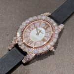 Đồng Hồ Chopard Nữ Bọc Vàng Độ Kim Cương Moissanite 34mm (3)