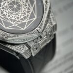 Đồng Hồ Hublot Big Bang Sang Bleu Nam Đính Đá Fake 11 44mm (1)