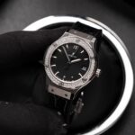 Đồng Hồ Hublot Nữ Đính Đá Máy Pin Thụy Sỹ 33mm (1)