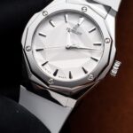 Đồng Hồ Hublot Orlinski Titanium Replica 11 Màu Trắng APS Factory 40mm (6)