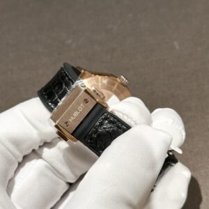 Đồng Hồ Nữ Hublot Độ Kim Cương Moissanite Máy Pin 33mm (5)
