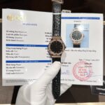 Đồng Hồ Nữ Hublot Độ Kim Cương Moissanite Máy Pin 33mm (5)