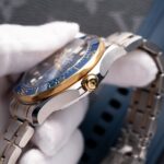 Đồng Hồ Omega Seamaster DemiGold Replica 1:1 Mặt Xanh 42mm