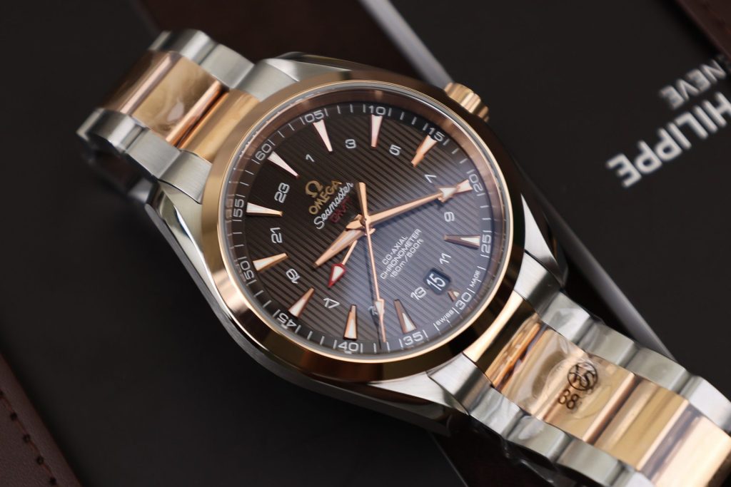 Đồng Hồ Omega Seamaster GMT Replica 11 Mặt Chocolate VSF (1)