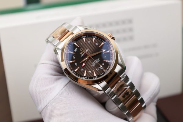 Đồng Hồ Omega Seamaster GMT Replica 11 Mặt Chocolate VSF (1)