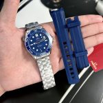 Đồng Hồ Omega Seamaster Replica 1:1 Mặt Xanh Dương VSF 42mm