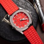Đồng Hồ Patek Philippe Aquanaut 5067G Màu Đỏ Rep 11 PPF 35 (6)