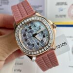 Đồng Hồ Patek Philippe Aquanaut 5072R Bọc Vàng Độ Kim Cương Moissanite 35 (1)