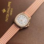 Đồng Hồ Patek Philippe Aquanaut 5072R Dây Hồng Mặt Khảm Trai (1)